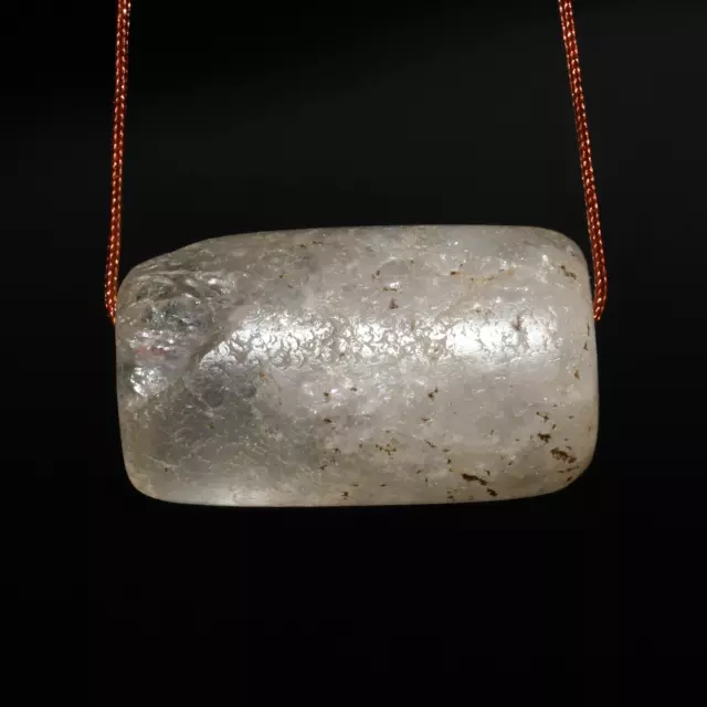 Genuine Ancient Roman Crystal Stone Bead In good Condition 1st-4th Century AD