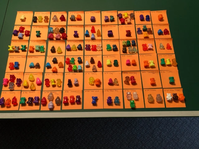 crazy bones gogos 141 pcs. ,  near complete set with 54/60 gogos and duplicates
