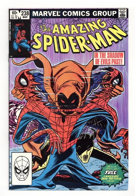 Amazing Spider-Man #238B Tattooz Not Included VF- 7.5 1983 1st app. Hobgoblin