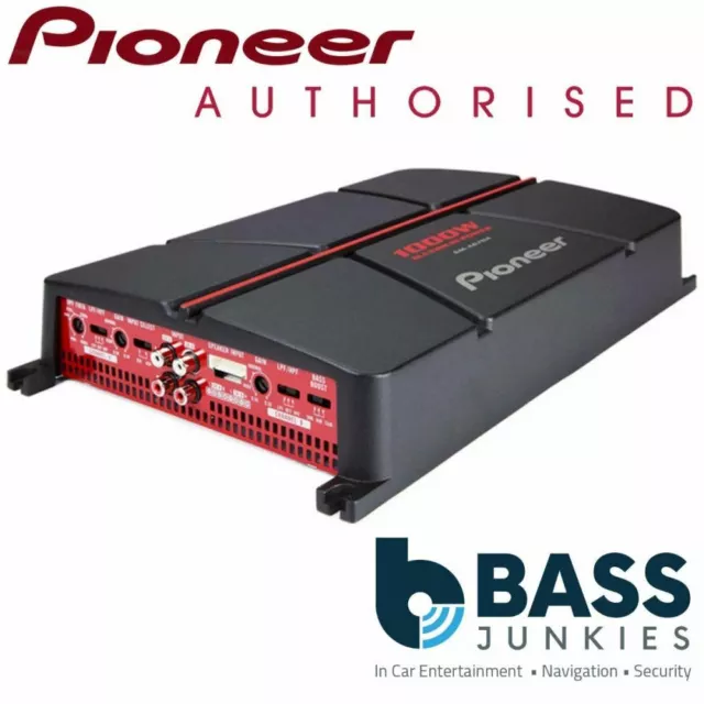 Pioneer GM-A6704 1000 Watts 4 Channel Bridgeable Car Stereo Radio Amp Amplifier