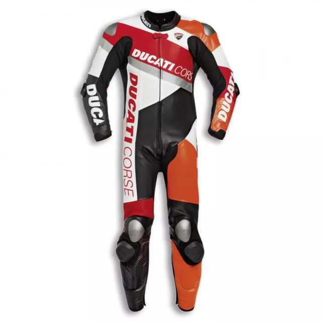 Ducati Course k2 Motorbike Racing Leather Suit-Racing Suit Ducati Course k2