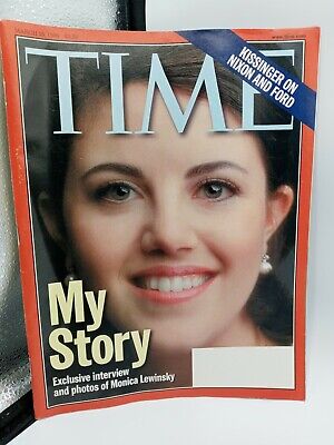 HUGE Vtg 1990's Lot of 10 Time Life Magazines Clinton, Star Wars, Monica