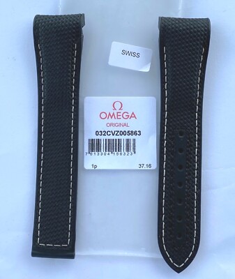 omega seamaster 21mm rubber strap