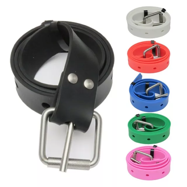 1 pièce ceinture de poids plongée durable apnée plongée silicone de haute qu