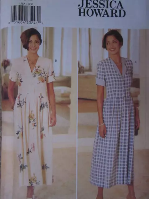 4385 UNCUT Vintage Butterick Sewing Pattern Misses JESSICA HOWARD Dress FF