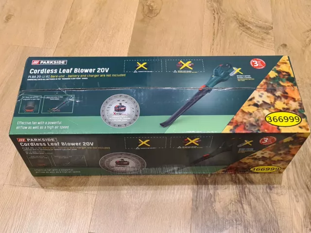 Parkside leaf discount blower cordless