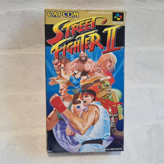 STREET FIGHTER II the World Warrior Nintendo Super Famicom SFC Japan