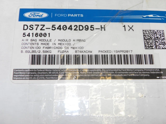 Original OEM Ford DS7Z-54042D95-H Vorhang Modul Für 2013-2014 Ford Fusion