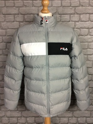 FILA DA UOMO UK M Grigio Jono Giacca 