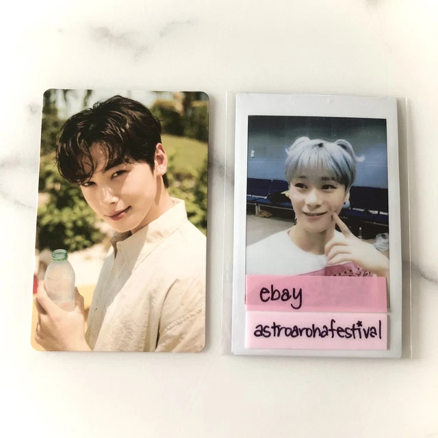ASTRO CHA EUNWOO 2022 MAGAZINE Photo Book Official MD Trading Card