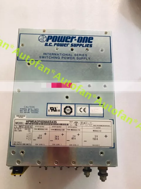 1pcs used power-one HPM5A2F6D8A6S435 power supply module