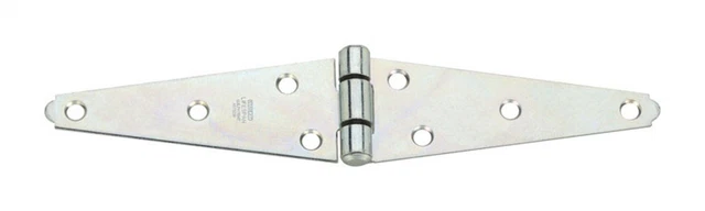 Ace N128-017 Zinc-Plated 70 lbs. Capacity Offset Heavy Strap Hinge 1.85 x 5 in.