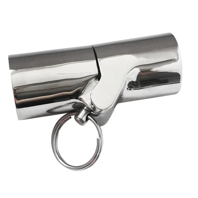 Base Corrimano Per Barche Acciaio Inox 316 - Per Tubo 25mm/1", Angolo 60&deg;