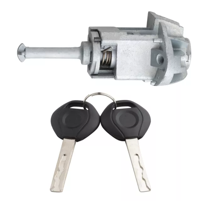 Driver Left Door Lock Cylinder Barrel Assembly W/keys for BMW E46 3 Series 01-06