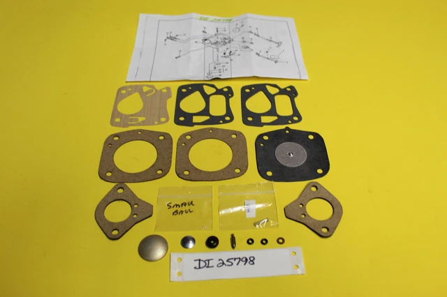 thumbnail image 2 of Tillotson HR Series Carburetor Repair Kit – Fits HR28A, HR29A, HR31A, HR32A, HR33A, HR34A, HR38A, HR41A, HR47A 2 of 4
