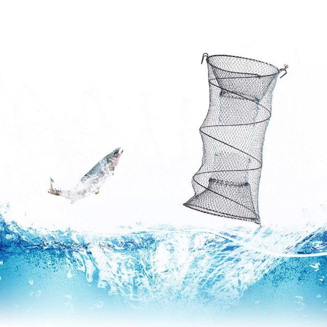 Telescopic Fishing Net Portable Fishing Landing Net Galvanized 2