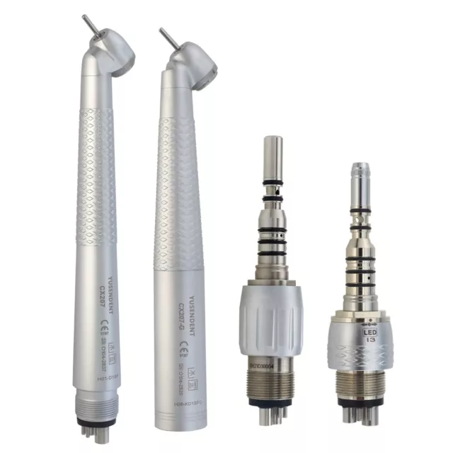 COXO Dental 45° Angle Surgical Handpiece Rear Exhaust 4 Hole KaVo MULTIflex LED