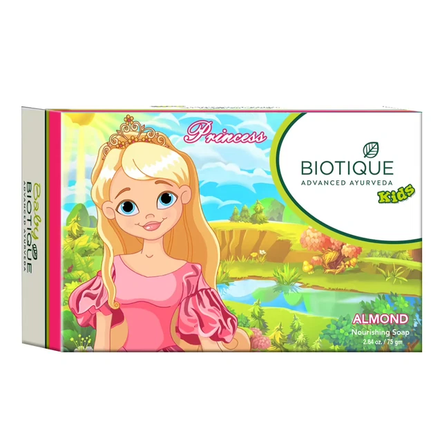 Biotique Disney Princess Almond Nourishing Soap (75gm)