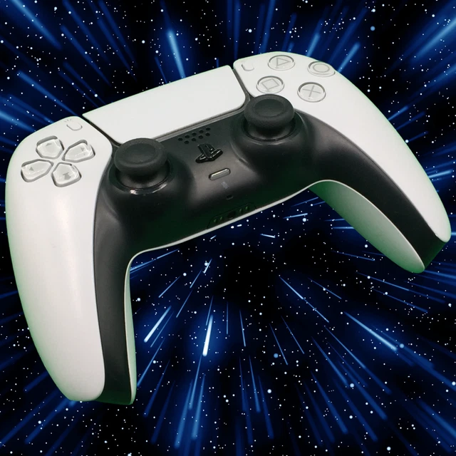 SONY PLAYSTATION 5 PS5 DualSense Wireless Controller, Original Weiß, Gebraucht, Getragen EUR 41