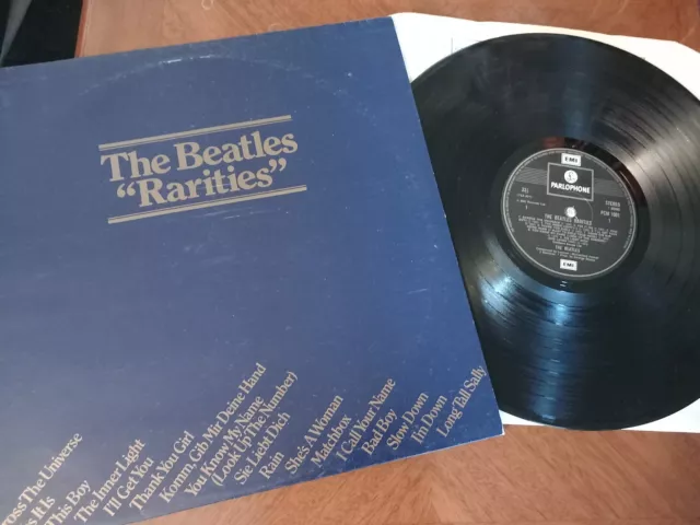 THE BEATLES ""The Beatles Rarities"" UK LP - EMI/Parlophone Records PCM 1001