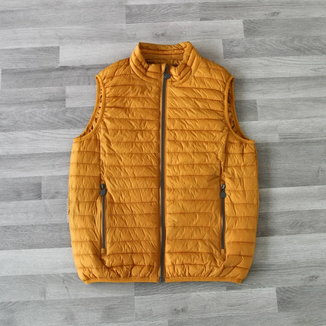 SMANICATO UOMO leggero gilet piumino 100 grammi giubbotto giacca giubbino slim