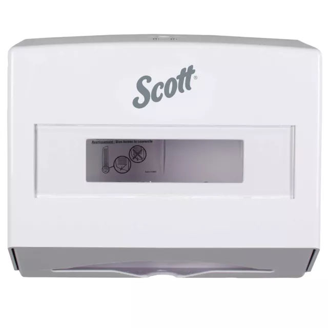 Scott Scottfold Compact Paper Towel Dispenser (09214), Small Towel Dispenser,