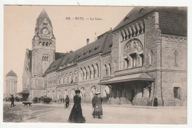 METZ - Moselle - CPA 57 - La Gare -
