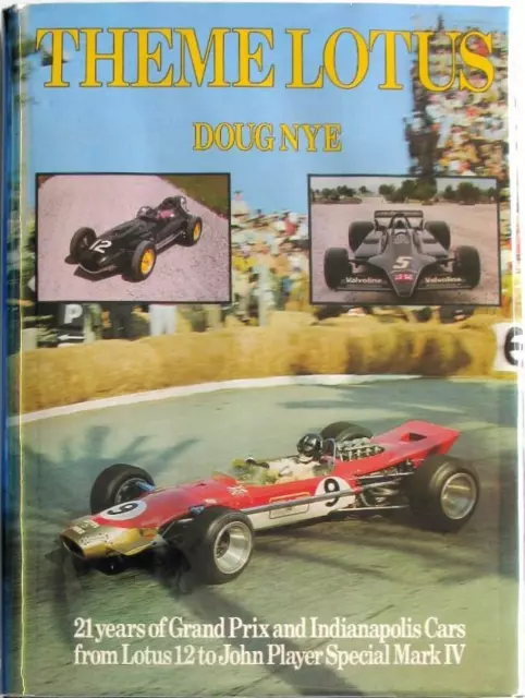 Theme Lotus - Doug Nye Isbn:0900549408 Car Book
