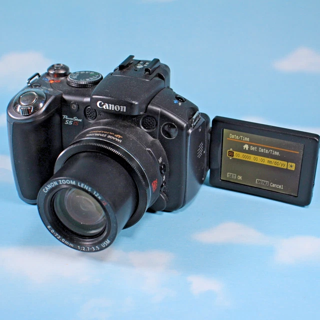 CANON POWERSHOT S5 IS 8.0MP Digital Camera - 12X Optical