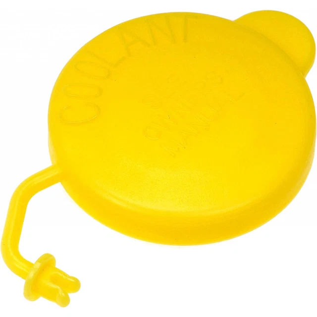 For Subaru Forester 1998 1999 Engine Coolant Reservoir Cap | Yellow | Plastic