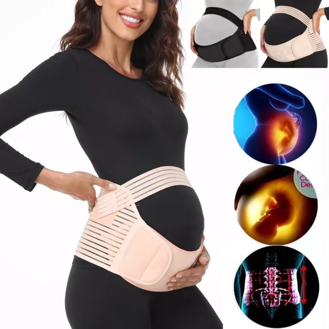 Pregnancy Maternity Belt Belly Back Waist Support Abdominal Strap Brace Band