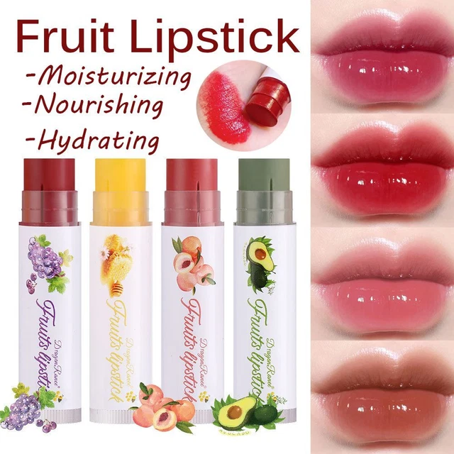 à lèvres changeant de couleur Longue tenue Rouge à lèvres aux fruits Hydratant