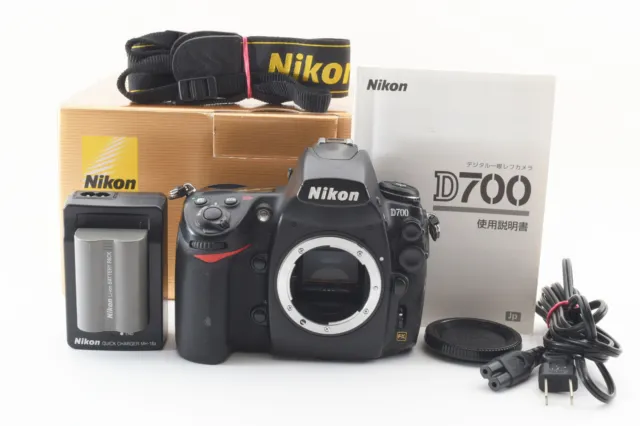 [EXC+5] Nikon D700 12.1MP Digital SLR Camera Body (20,735 Shots) From JAPAN