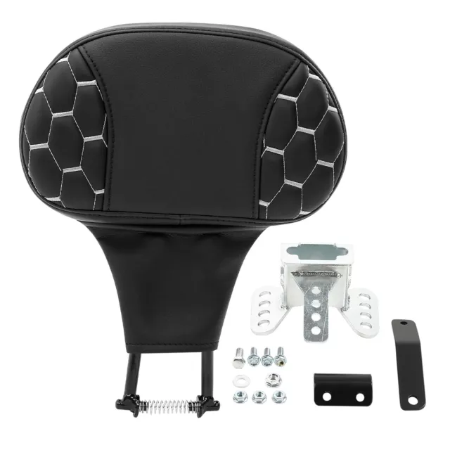 Driver Rider Backrest Pad Fit For Harley Electra Street Road Glide 1988-2023 US