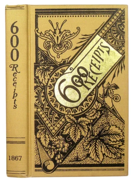 1867 Antique Cookbook Vintage Recipes Home Farm Healing Medical Cures Beer More