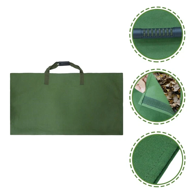 Bolsa de jardín de gran capacidad hojas caídas bolsa recogida de residuos de jardín contenedor