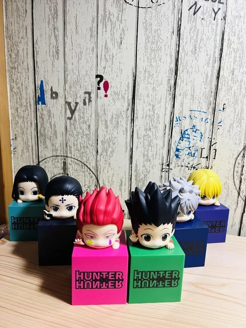 Anime Hunter x Gon Freecss Killua Zoldyck Kurapika Figuras De Ação