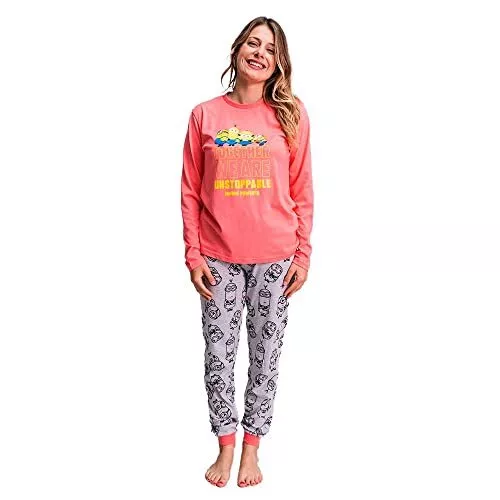 Pyjama Minions Lady Pink (Size: Xs) Clothing NEUF