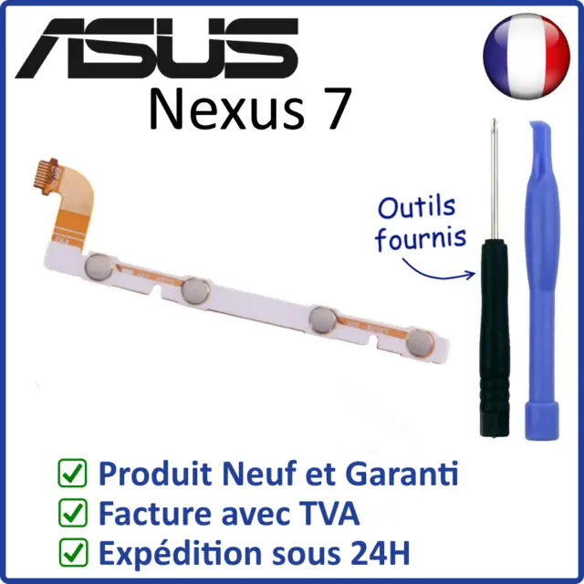 Nappe Interne Des Boutons Power Et Volume (+ Et-) De L'asus Nexus 7 + Outils