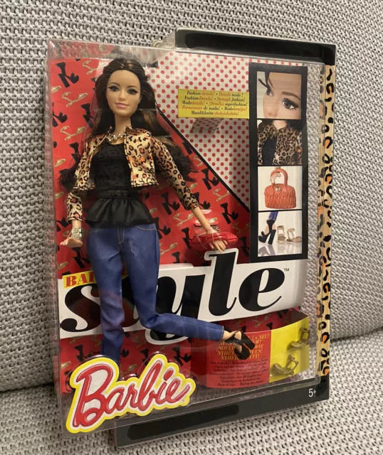 NRFB Barbie  Style deluxe Raquelle Mattel OVP BLR55 CFM77 100+ Poses Fashionista