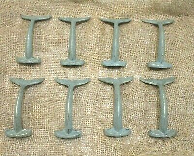 8 Cast Iron Whale Tail Dolphin Hook Coat Hat Closet Hall Tree Tale Hat Sea Ocean
