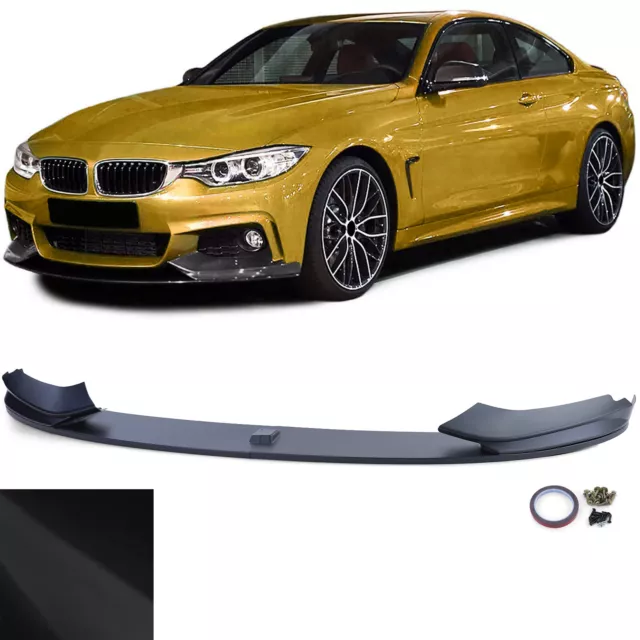 Front Spoiler Lippe Performance Matt passend für BMW 4er F32 F33 F36 ab 13