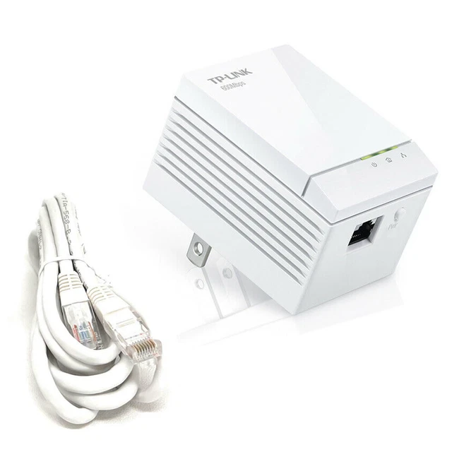 TPLINK TLPA6010 AV600 Powerline Adapter Up to 600Mbps (1x