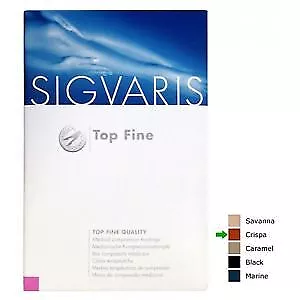 Sigvaris Top Fine 701 Autoreggente Monocollant Destro Punta Aperta Colore Crispa