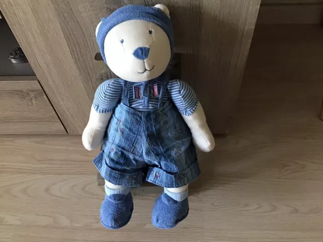 Doudou Ours Lila et Patachon MOULIN ROTY 40 cm