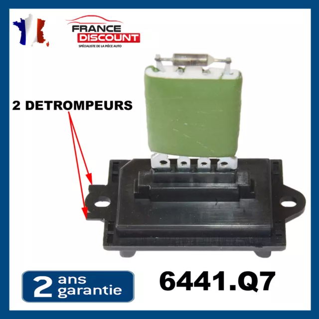 Resistance commande de chauffage ventilation Prévu Pour 1007 C2 C3 = 6441Q7