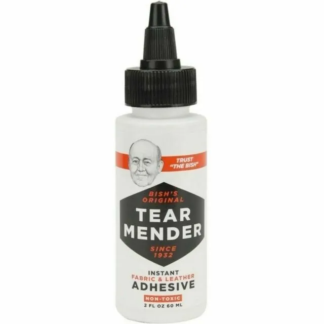 Tear Mender Instant Fabric and Leather Adhesive, 2 oz Bottle-Carded, TM-1
