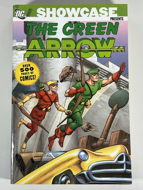 DC Comics - SHOWCASE Presents THE GREEN ARROW Vol 1 Softcover OVER 500 pages