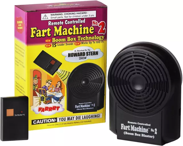 TJ Wiseman Fart Machine No.2 (30 Louder Fart Sounds, Works up to 100 Feet Away) 2