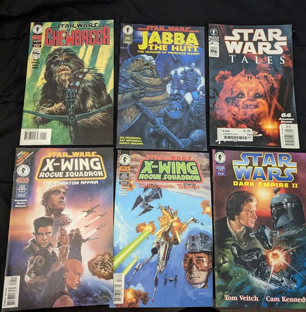Vintage Dark Horse Star Wars Comics Lot